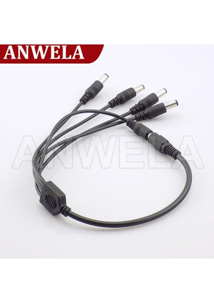 Ayak Koltuk 12V Dc Güç Kaynağı 1 Dişi - 2 3 4 5 8 Erkek Yollu Splitter Fiş Uzatma Kablo Kordonu Konektörü 5.5*2.1mm LED Şerit Işığı Için (Yurt Dışından) fırsatları