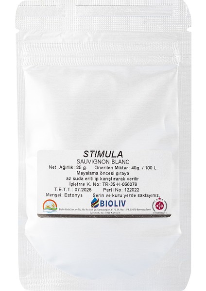 Stimula Sauvignon Blanc Özel Maya Besini 25 gr