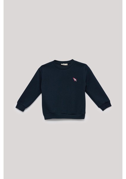 Erkek Çocuk Lacivert Sweatshirt