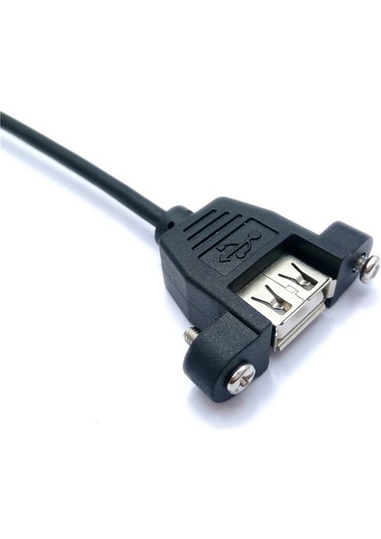 USB 2.0 A Erkek 90 Derece Sağ Açılı Kadın Uzatma Konnektör Kablosu Panel Montaj Deliği ile USB Erkek Dişi Kablo 25 cm (Yurt Dışından) modelleri