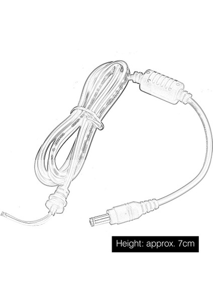 Ma Evrensel Dc Uçlu Fiş Konnektör Kablosu Kablo Adaptörü 5.5x2.5mm Dc Uçlu Fiş Kablosu (Yurt Dışından) modelleri