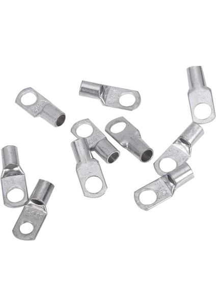 10 Adet Bakır Boru 16MM x 8mm Lug Güç Kaynağı Marş Kablosu Kaynak Sıkma Terminal Halkası (Yurt Dışından) fiyatları