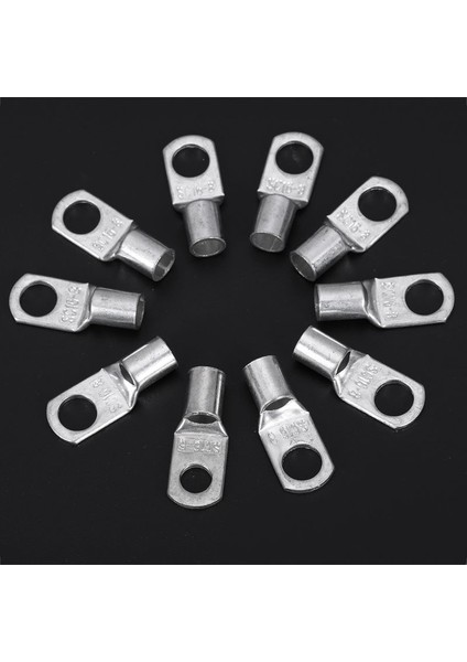 10 Adet Bakır Boru 16MM x 8mm Lug Güç Kaynağı Marş Kablosu Kaynak Sıkma Terminal Halkası (Yurt Dışından) indirimleri
