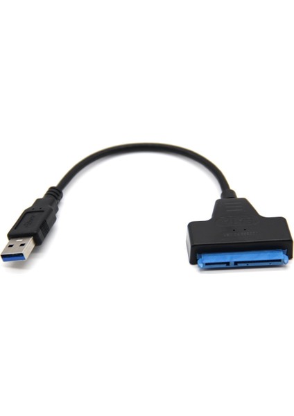 Yüksek Kaliteli 20 cm Süper Hızlı USB 3.0 Sata 22 Pin 2.5 Inç Sabit Disk Sürücüsü SSD Adaptör Kablosu Dönüştürücü (Yurt Dışından) indirimleri