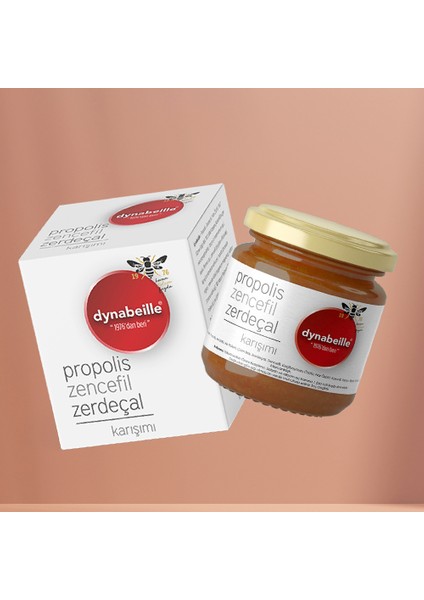 Propolis,Arı Sütü,Arı Poleni,Zencefil ve Zerdeçal Karışımı