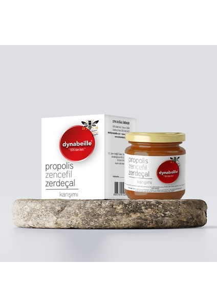 Propolis,Arı Sütü,Arı Poleni,Zencefil ve Zerdeçal Karışımı