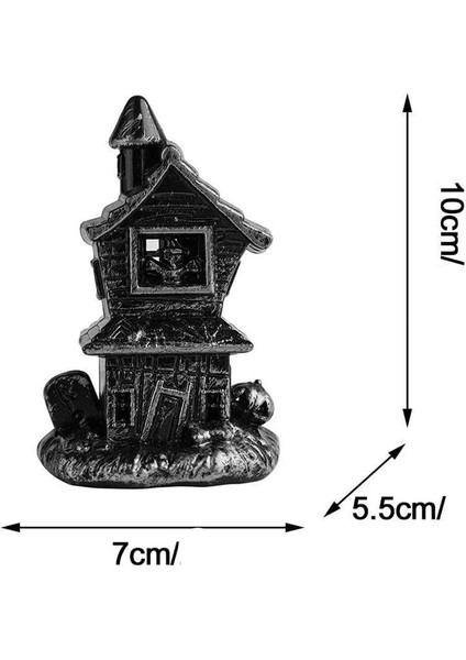 2 Adet LED Işıklı Plastik Korku Evi Halloween Dekoru Eskitme Altın ve Gümüş Renk 10X7 cm fiyatları