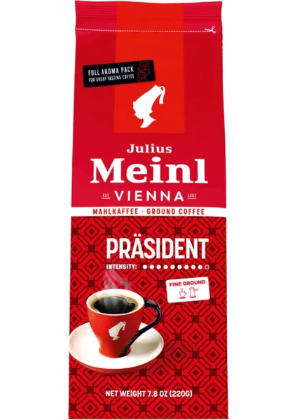 Julius Meinl President Filtre Kahve 220 gr