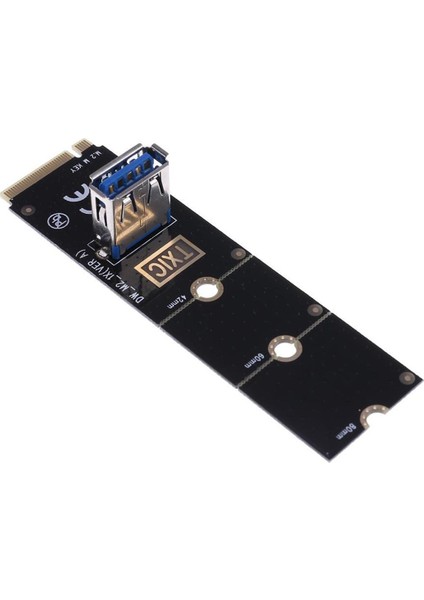 Ngff M.2 - Usb3.0 Dönüştürücü Adaptör Grafik Kartı Genişletme Kartı M.2 Ngff - Pcı-E X16 Yuvası Transfer Kartı Madencilik M2 Yükseltici Kart (Yurt Dışından)