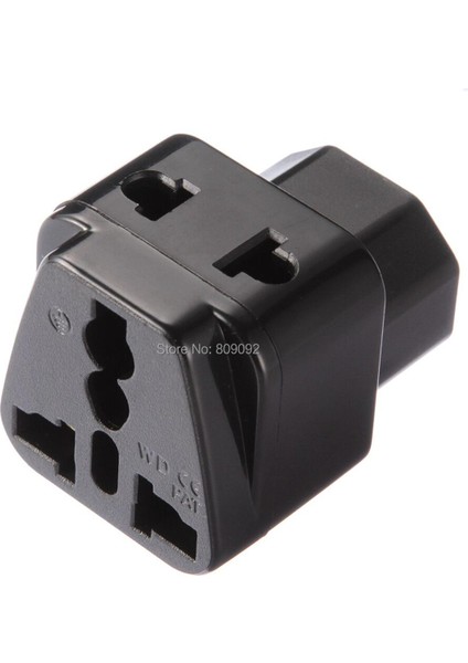 2'si 1 Arada Iec 320 C14 Erkek - C13 Dişi Güç Adaptörü Pdu/ups C13 Evrensel Dişi Au/abd/ingıltere/ab Özel Dönüşüm Fişi (Yurt Dışından)
