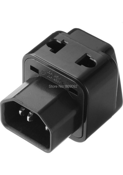 2'si 1 Arada Iec 320 C14 Erkek - C13 Dişi Güç Adaptörü Pdu/ups C13 Evrensel Dişi Au/abd/ingıltere/ab Özel Dönüşüm Fişi (Yurt Dışından) modelleri