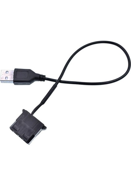 1 Adet USB 4 Pin Molex Fan Güç Kablosu Bilgisayar Kasası Adaptör Kablosu 12 V 4pin Dişi 5 V USB Erkek USB Adaptör Kablosu HY1582 (Yurt Dışından)