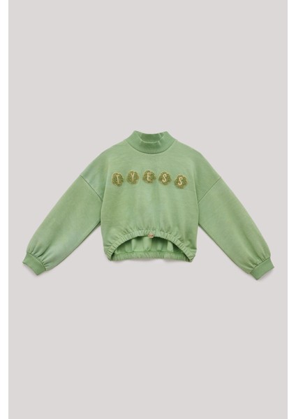 Kız Çocuk Yeşil Sweatshirt indirimleri