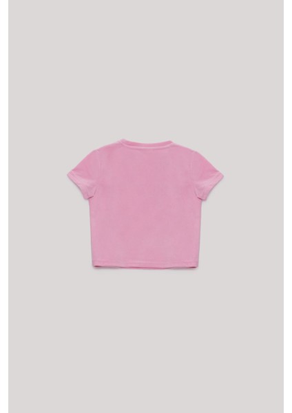 Bg Store Kız Çocuk Pembe T-Shirt