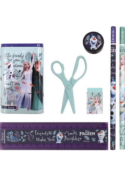 Frozen Kırtasiye Seti 7 Parça Masaüstü Kalemlikli Wonder modelleri
