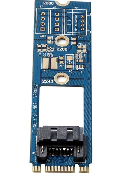 Windows / Linux Için M.2 Ngff'den 7 Pin Sata Iıı Adaptör Dönüştürücü Kartı Kartına (Yurt Dışından) fiyatları