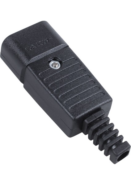 2x Siyah IEC-320 C14 Erkek Fiş Ac Giriş Soket Konnektörü 250V 10A (Yurt Dışından) fırsatları