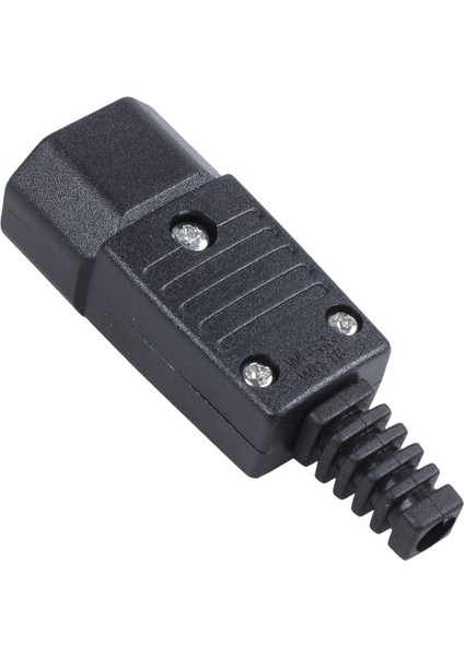 2x Siyah IEC-320 C14 Erkek Fiş Ac Giriş Soket Konnektörü 250V 10A (Yurt Dışından) indirimleri