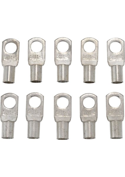 10 Bakır Boru 25MM x 8mm Lug Güç Kaynağı Marş Kablosu Kaynak Sıkma Terminal Halkası (Yurt Dışından) fırsatları