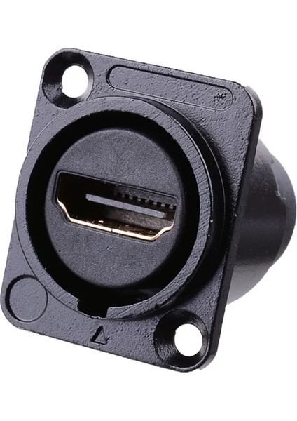 HDMI Uyumlu D Tipi Soket Ağ Fişi Şasi Panel Montajlı Ses Konektörü Metal Hd Havacılık Kablosu NOV-26A (Yurt Dışından) modelleri