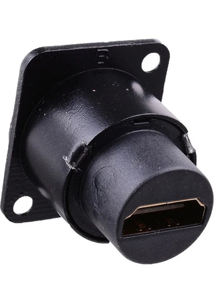 HDMI Uyumlu D Tipi Soket Ağ Fişi Şasi Panel Montajlı Ses Konektörü Metal Hd Havacılık Kablosu NOV-26A (Yurt Dışından) fırsatları