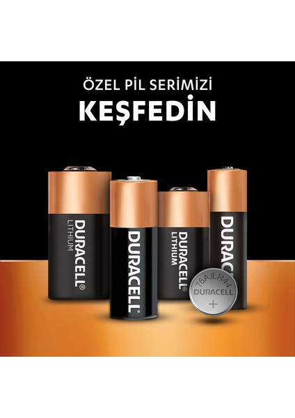 DURACELL MN21 (2’li Paket) özel alkalin pil 12V (A23 / 23A / V23GA / LRV08 / 8LR932)