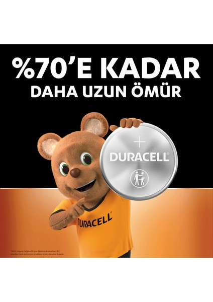 DURACELL 2025 (2’li Paket) Lityum Düğme Piller 3V