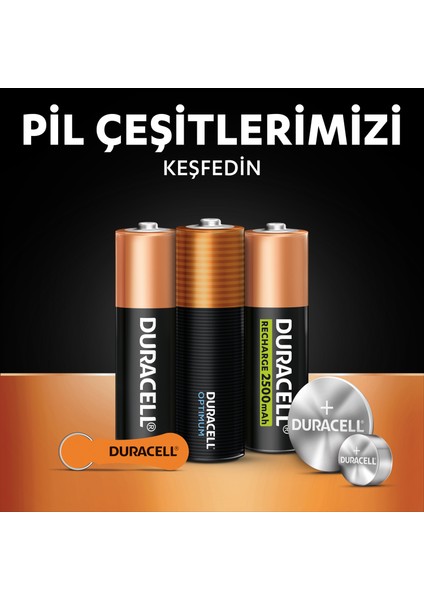 DURACELL 2450 (1’li Paket) Lityum Düğme Piller 3V