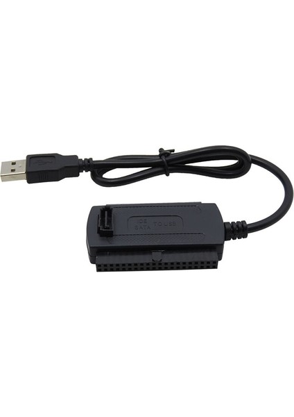 Yüksek Hızlı 480 Mb/s 3'ü 1 Arada USB 2.0 Kablo Adaptörü Usb'den 2,5/3,5/5,25 Inç Sata Ide Adaptörlerine (Yurt Dışından)