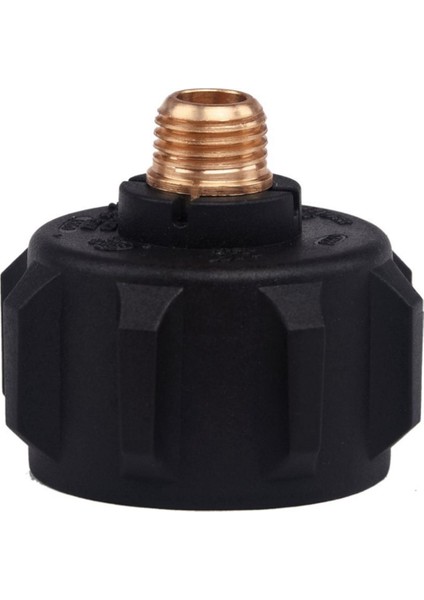 Gaz Regülatörü Vana Bağlantı Adaptörü Qcc1 Somunlu ve 1/4 Inç Erkek Boru Dişli Propan Adaptörü (Yurt Dışından)