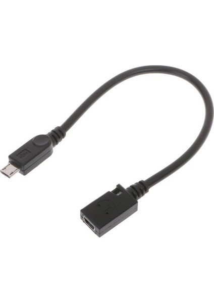 H55F Mini USB Dişi Mikro USB Erkek Konnektör Kablosu Adaptör Kablosu Samsung Akıllı Telefonlar Tablet Pc'ler Mp3/ (Yurt Dışından)