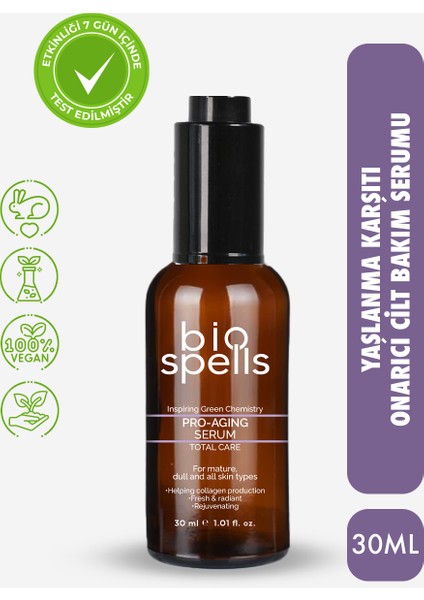 Pro-Aging Serum 30 ml - Yaşlanma Karşıtı & Yapılandırıcı Cilt Bakım Serumu