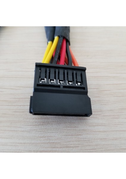 Küçük 6pin Splitter 15PIN Sata Güç Kablo Kordonu Dell Vostro 3650 3653 3655 Masaüstü Bilgisayar HDD SSD Genişleme Kablosu 50 cm (Yurt Dışından)