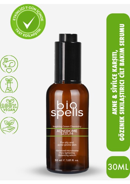 Acnebiome Serum - Akne Cilt Bakım Serumu 30 ml