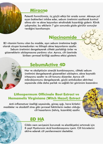 Acnebiome Serum - Akne Cilt Bakım Serumu 30 ml fırsatları