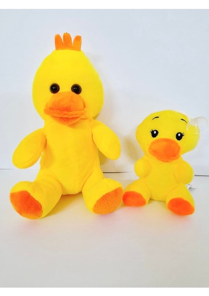 Yavrulu Peluş Oyuncak Anne ve Yavrulu 20 cm - 15 cm
