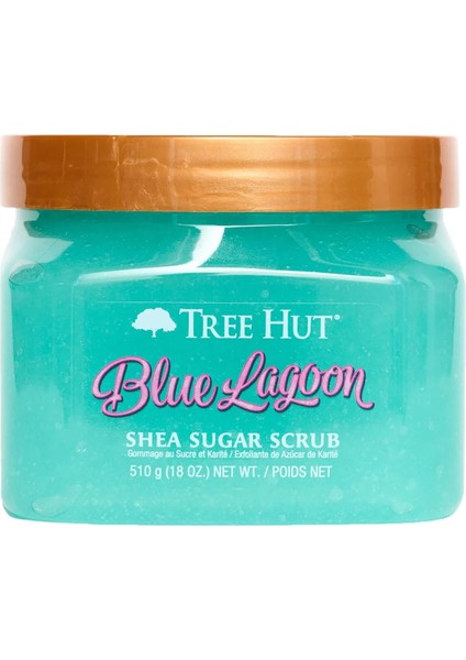 Tree Hut Blue Lagon Shea Sugar Scrub Vücut Peelingi 510GR