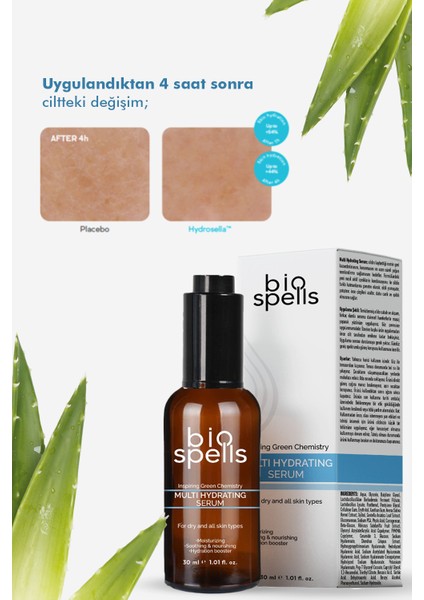 Multi Hydrating Serum 30ml - Yoğun Nemlendirme ve Dolgunlaştırıcı Etkili Cilt Bakım Serumu modelleri