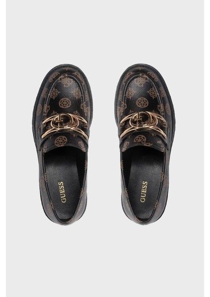 Ilary Logolu Mokasen Ayakkabı FL7ILRFAL14 Kadın Ayakkabı FL7ILR FAL14 Brocr indirimleri