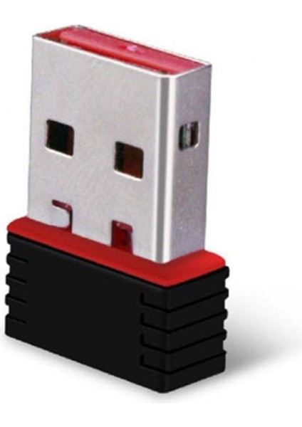 Mini Pc Wifi Adaptörü 150 M USB Wifi Anteni Kablosuz Bilgisayar Ağ Kartı 802.11N/G/B Taşınabilir USB Wifi Alıcıları Adaptörü (Yurt Dışından)