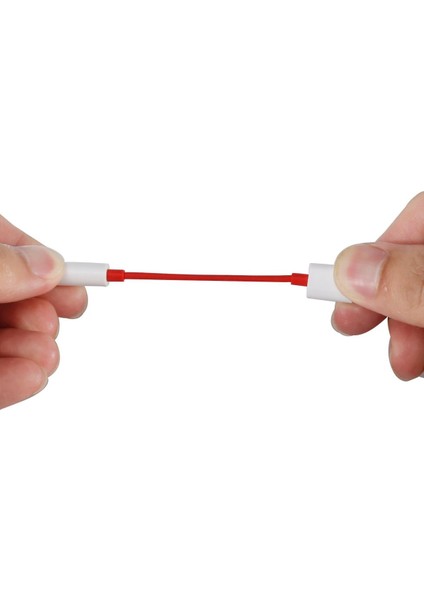 Orijinal USB Tip C - 3,5 mm Kulaklık Jakı Adaptörü Aux Ses Için Oneplus 7 Usb-C Müzik Dönüştürücü Kablosu (Yurt Dışından)