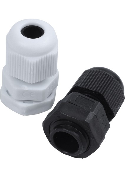 20 Adet Su Geçirmez Ayarlanabilir Pg7 3.5-6mm Kablo Rakoru Bağlantıları Siyah Beyaz (Yurt Dışından) indirimleri