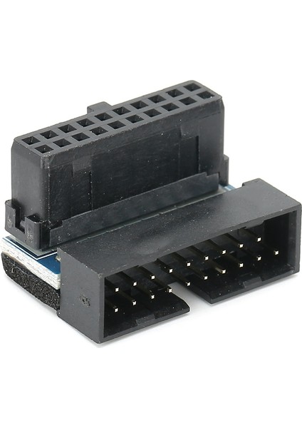 PH19-A Masaüstü Anakart Usb3.0 Soket 90 Derece Açılı USB Soket Dönüştürücü Anakart USB Soketli Konnektör (Yurt Dışından) fiyatları