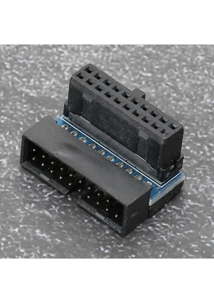 PH19-A Masaüstü Anakart Usb3.0 Soket 90 Derece Açılı USB Soket Dönüştürücü Anakart USB Soketli Konnektör (Yurt Dışından) fırsatları
