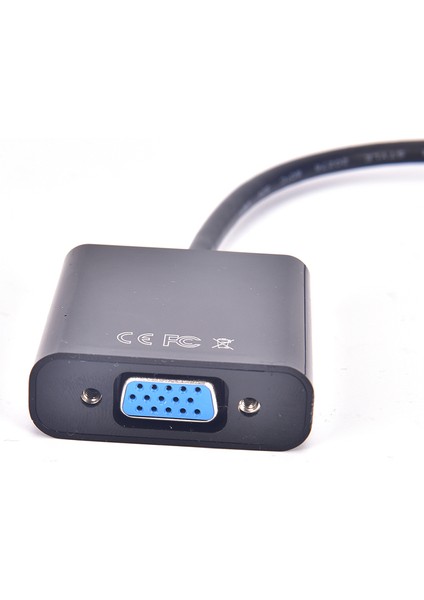 Displayport Dp Erkek - VGA Dişi Adaptör Ekran Bağlantı Noktası Kablosu Dönüştürücü Siyah (Yurt Dışından) fırsatları