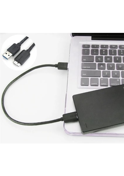 Sıcak Mikro Usb3.0 Veri Senkronizasyon Şarj Kablosu 45CM USB 3.0 Hd Pc Için Microusb Kablosu USB Mobil Sabit Disk Bağlantı Hattı (Yurt Dışından) indirimleri