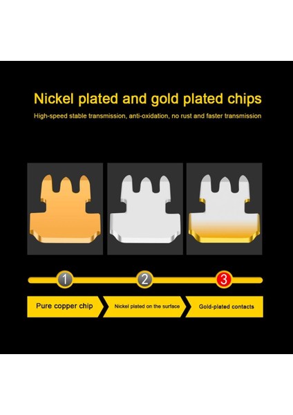 Adet Evrensel RJ45 Konnektörler Modüler Fiş Cat7 Metal Korumalı - Cat 7 8P8C Ağ Rj 45 Kablo Kıvrımlı Ethernet Konektörü (Yurt Dışından) modelleri