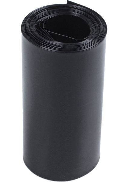 70MM/44MM Pvc Isıyla Daralan Makaron Sargı Siyah 2m 6,5ft, 18650 Pil Için (Yurt Dışından)