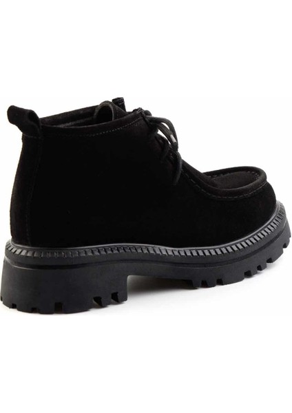 Siyah Nubuk Kadın Bot & Bootie K02028127501 fırsatları