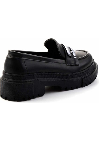 Siyah Kadın Loafer Ayakkabı K01641015509 fırsatları